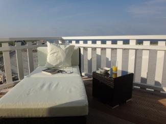 Relaxen auf der Dachterasse